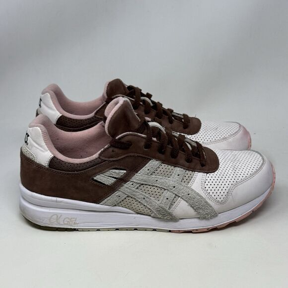 ASICS GT II X A Few Uplifting Pack Sneakers Mens 11 Pink Blush Chocolate Brown - Picture 3 of 16